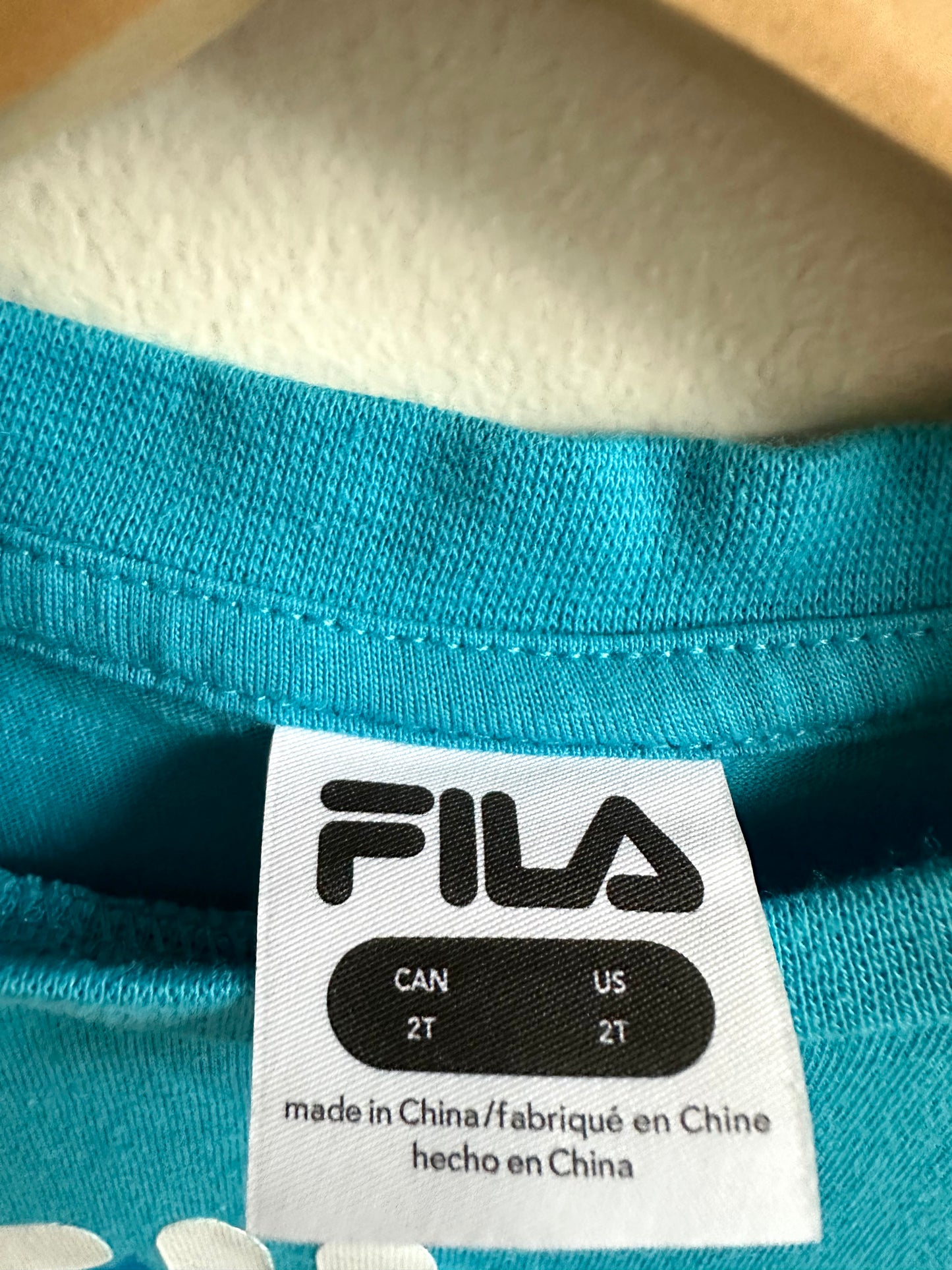 Blue Fila T-shirt / 2T