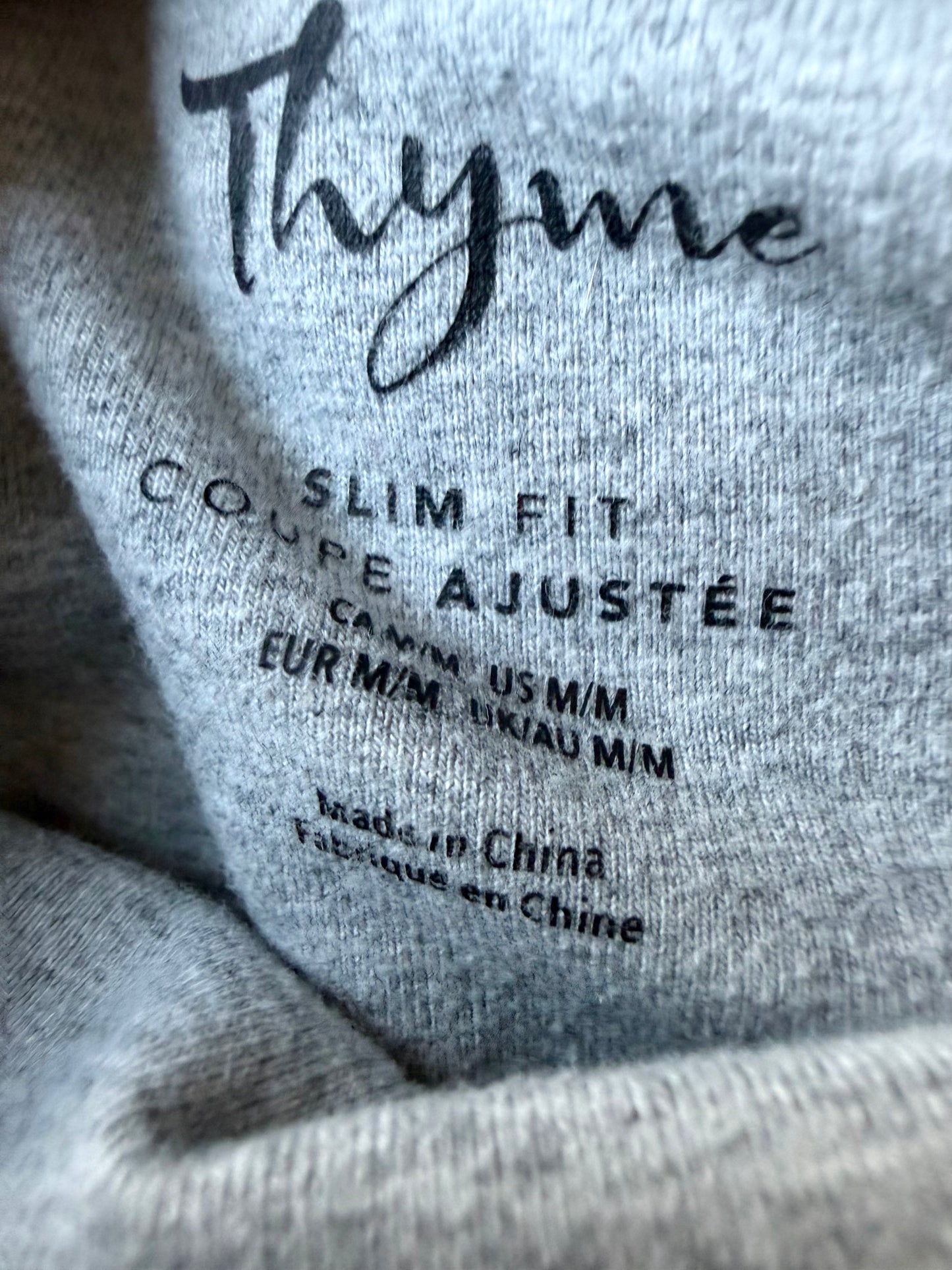 Thyme Slim Fit Maternity Jeans / Medium