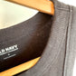 Black Ribbed Maternity Tank / Medium