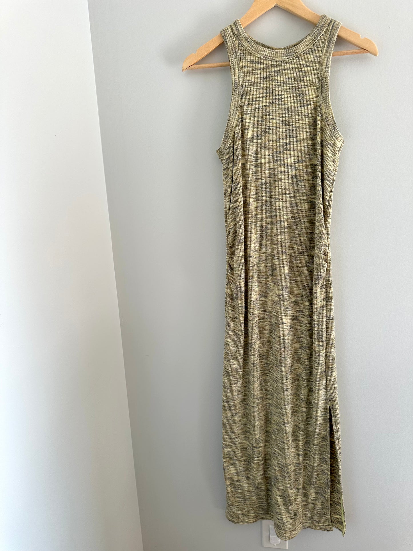 Tank Ribbed Maternity Dress / Medium