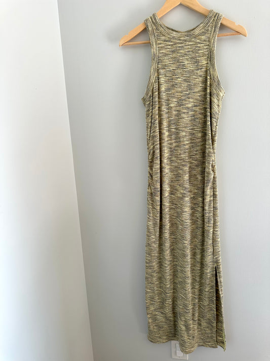 Tank Ribbed Maternity Dress / Medium