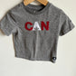 Grey Canada T-shirt / 2T