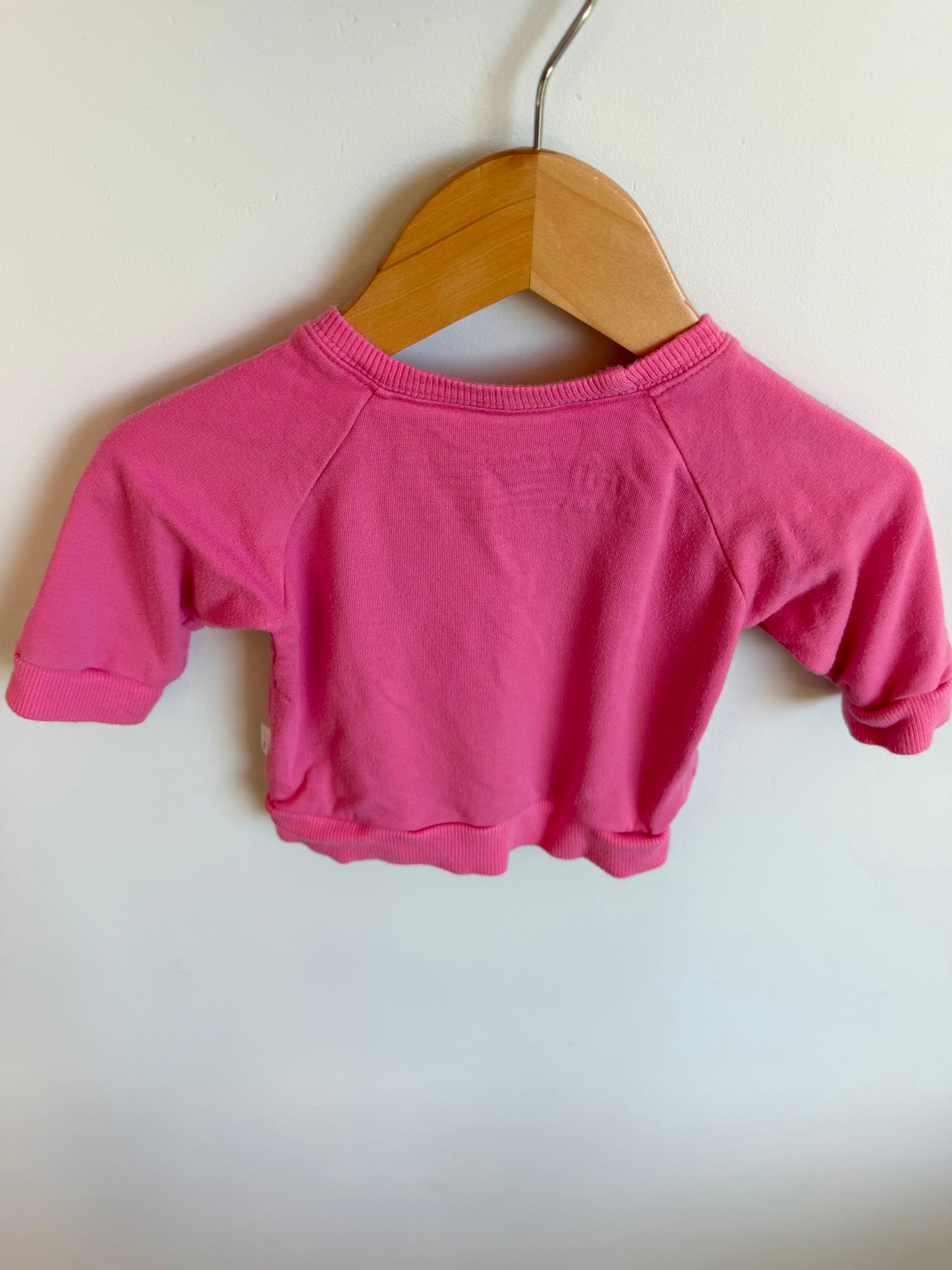 Pink Bamboo Sunshine Sweater (PLAY) / 0-6m
