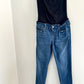 Blue Maternity Jeans / Size 8