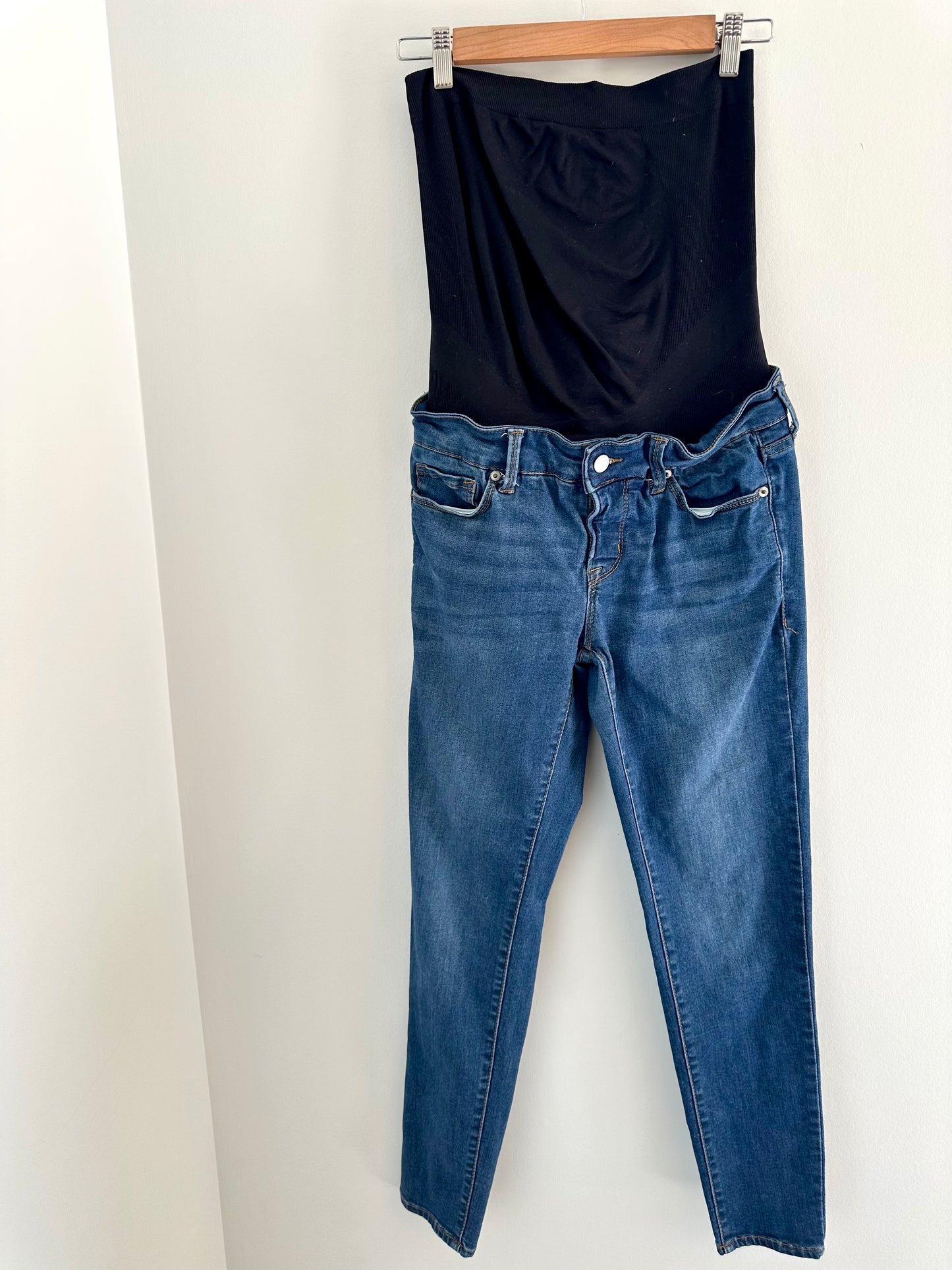 Blue Maternity Jeans / Size 8