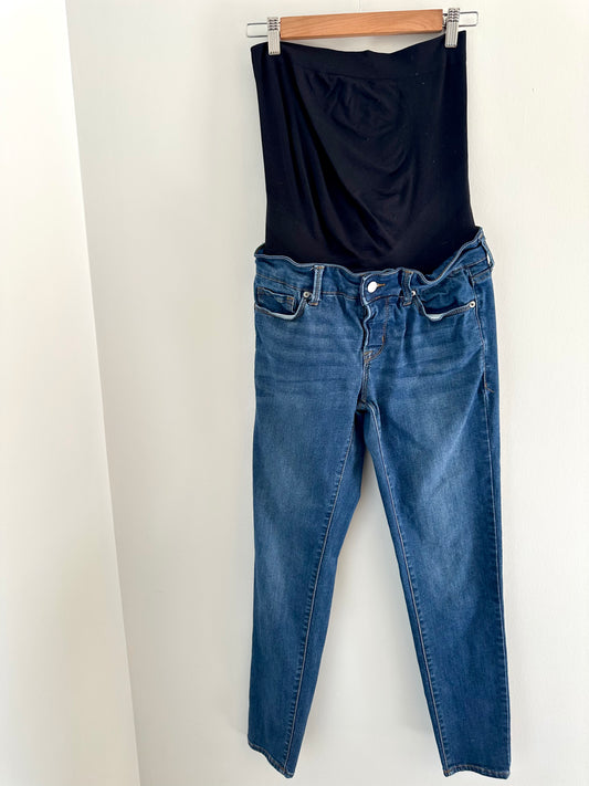 Blue Maternity Jeans / Size 8