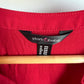 Red Maternity Belted Top / Medium