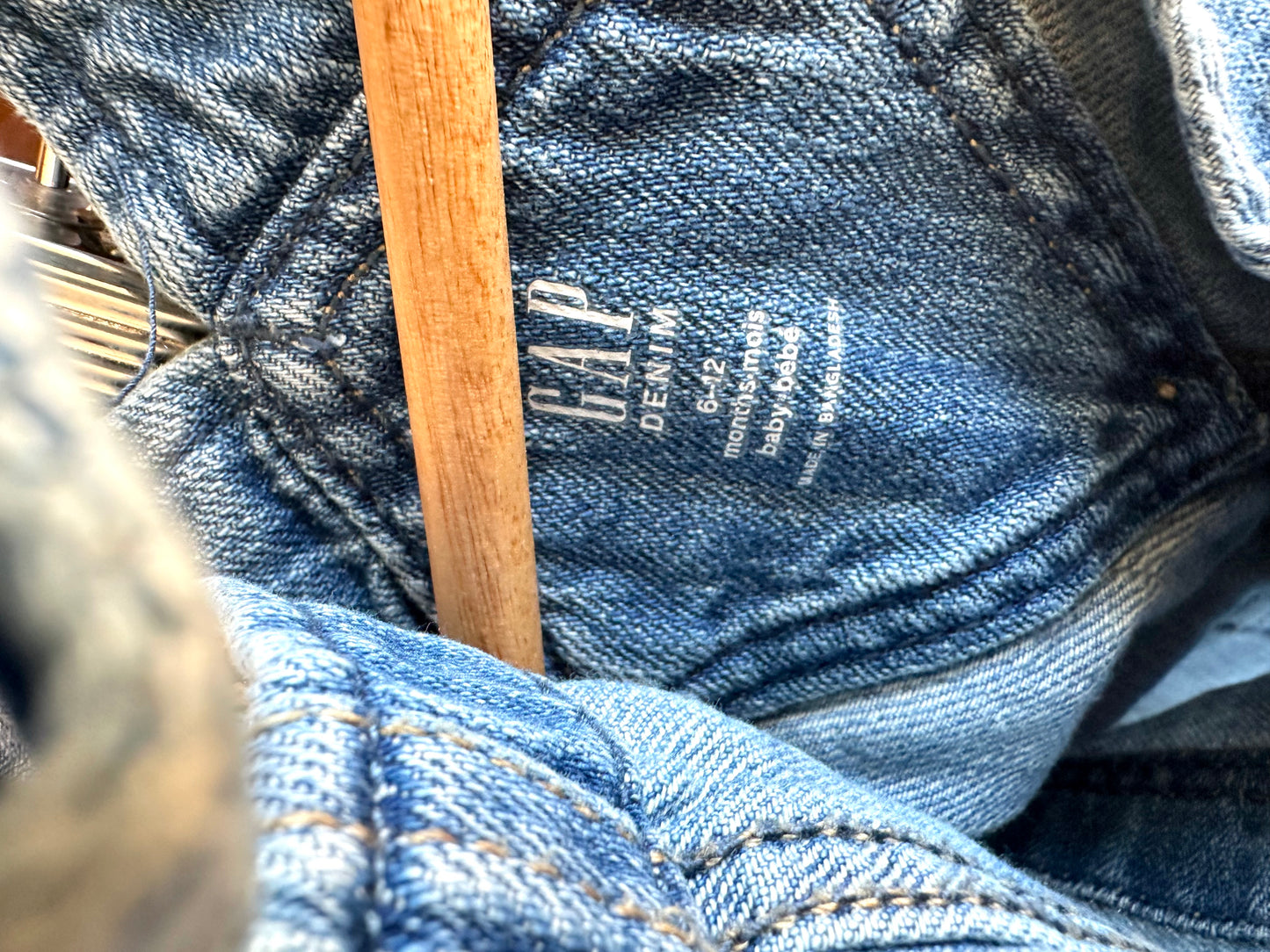 Gap Denim Overalls / 6-12m