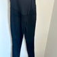 Rayon Black Maternity Stretch Jean Look Pants / Medium