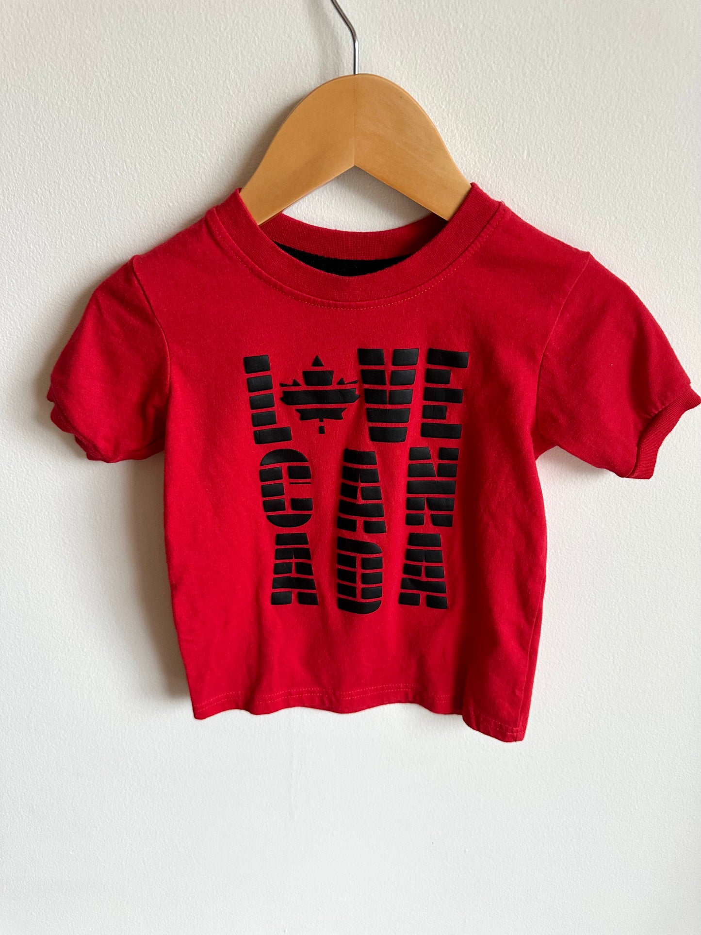 Red Canada T-shirt / 3T