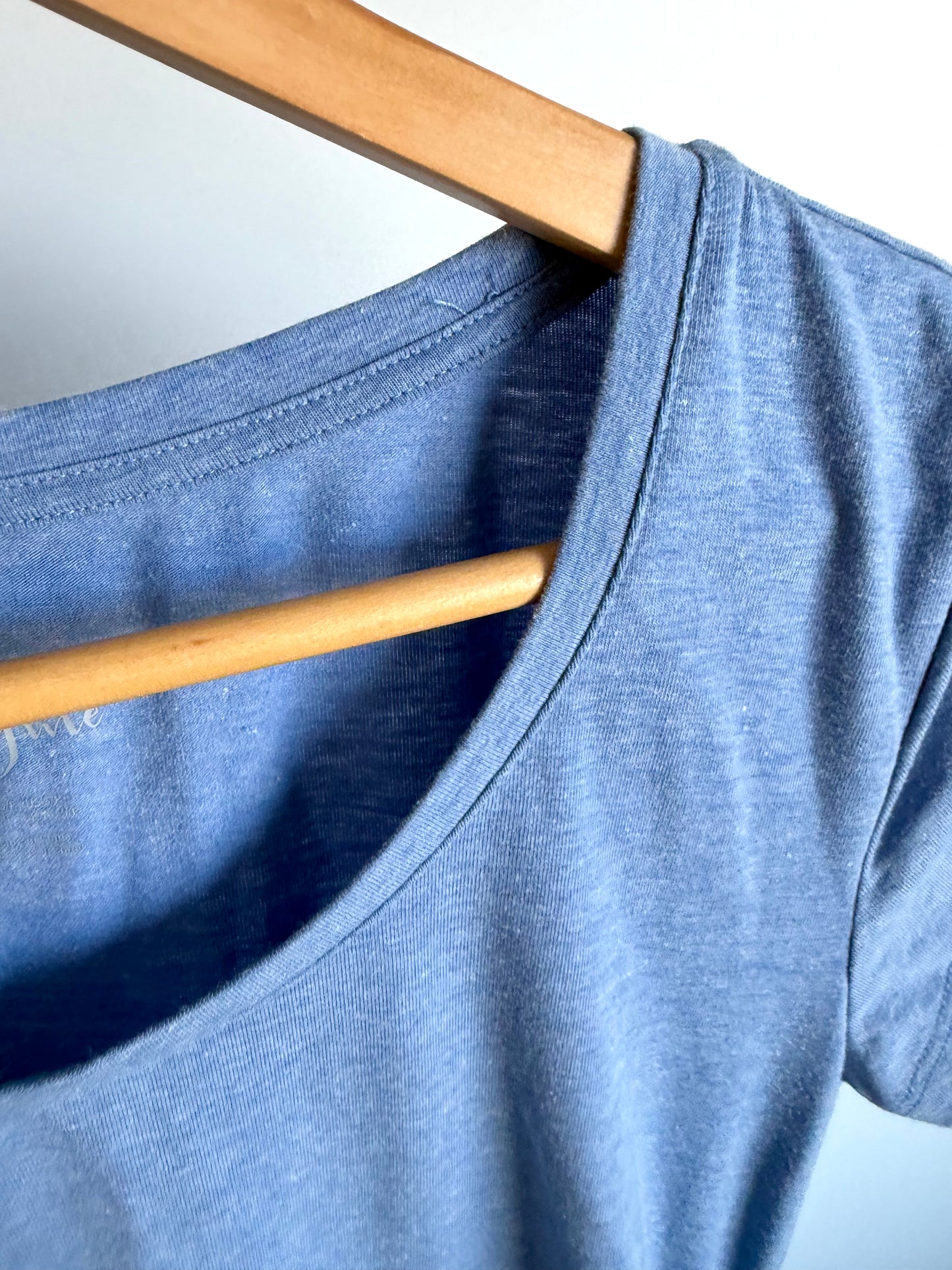 Thyme Blue Maternity T-Shirt / Small