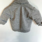 Grey Button Cardigan / 3-6m
