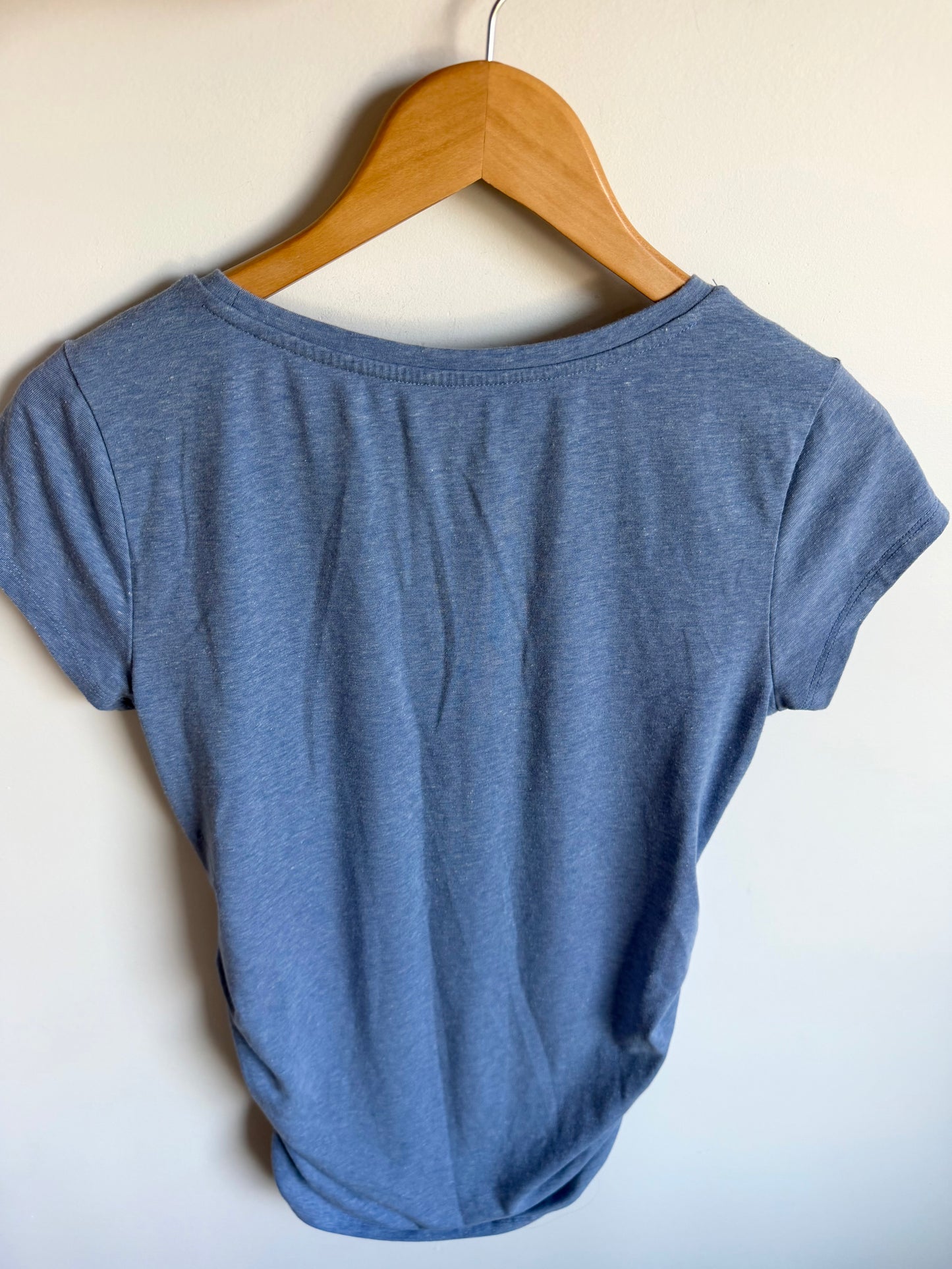 Thyme Blue Maternity T-Shirt / Small