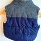 Gap Blue Sherpa Lined Vest / 0-6m