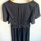H&M Polka Dot Navy Maternity Dress / Small