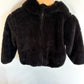 Black Fleece Bear Hood Sweater / 18-24m