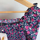 Rib Floral Dress (With Tags) / S