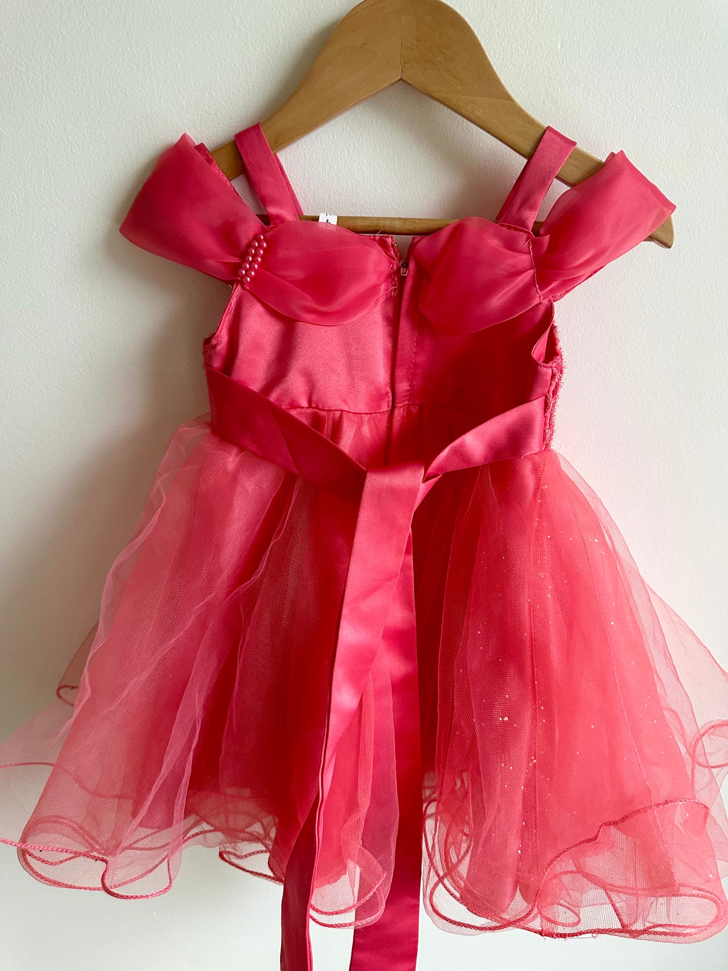 Pink Ruffle Formal Dress / 4T