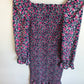 Rib Floral Dress (With Tags) / S