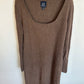 Gap Fawn Ribbed Dress with Side Slit / XS