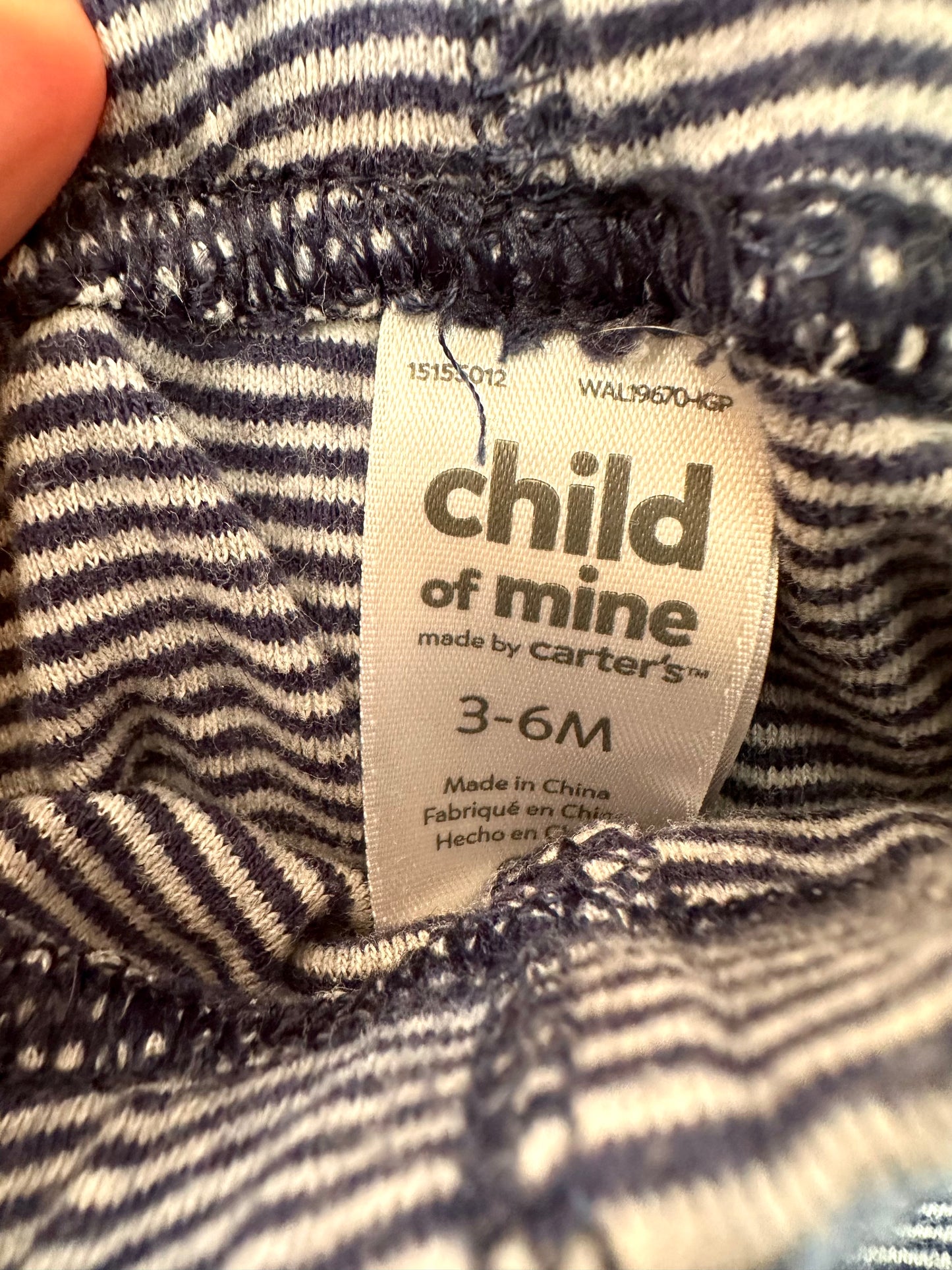 Striped Tapered Pants / 3-6m