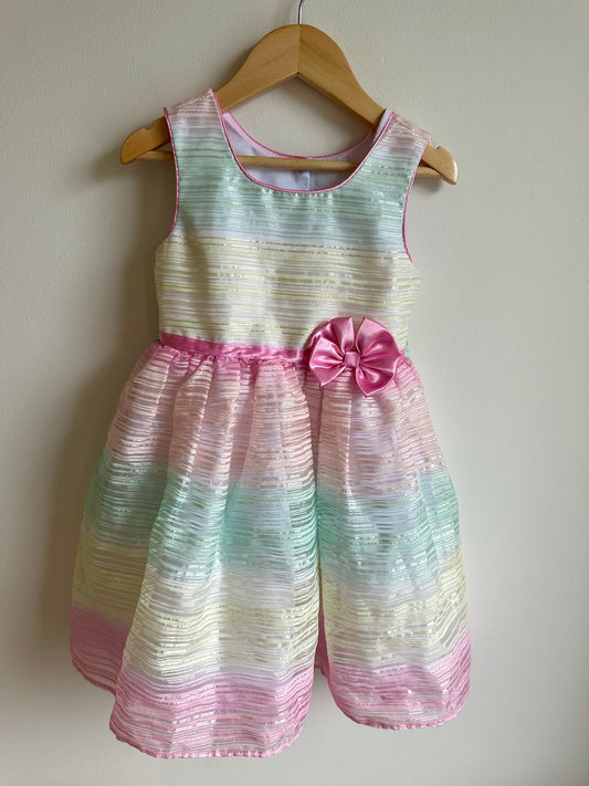 Ombre Colorful Formal Dress / 4T