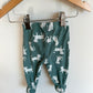 Footed Leopard Pants / 6m