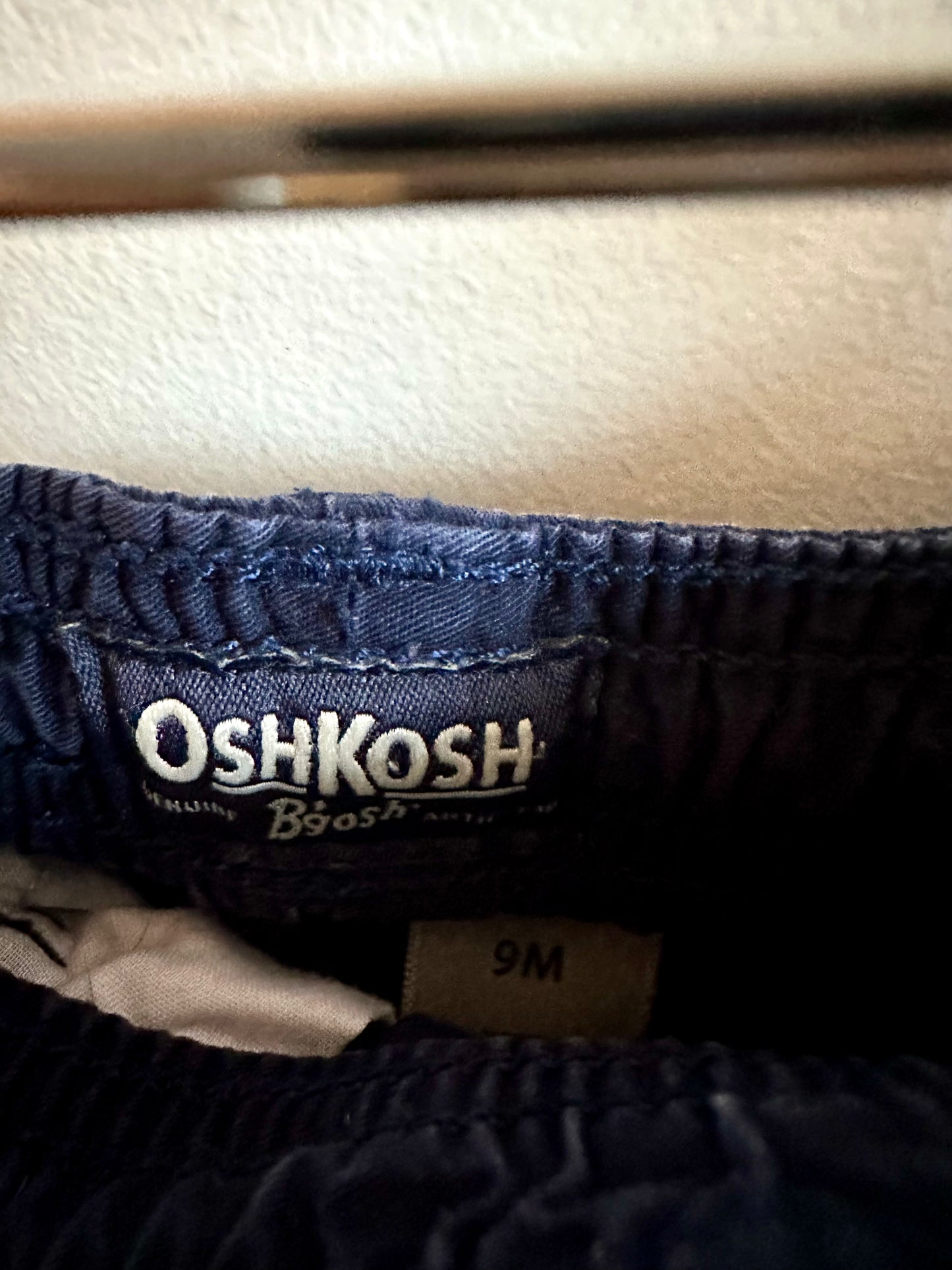 OshKosh Blue Tapered Pants / 9m