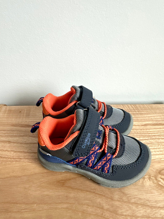 Oshkosh Blue + Orange Everplay Sneakers / Size 5M Toddler