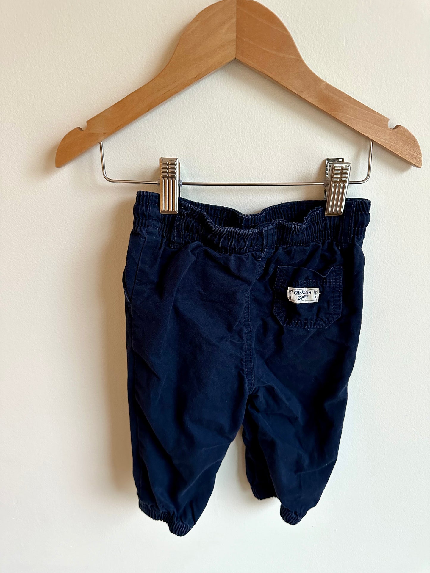 OshKosh Blue Tapered Pants / 9m