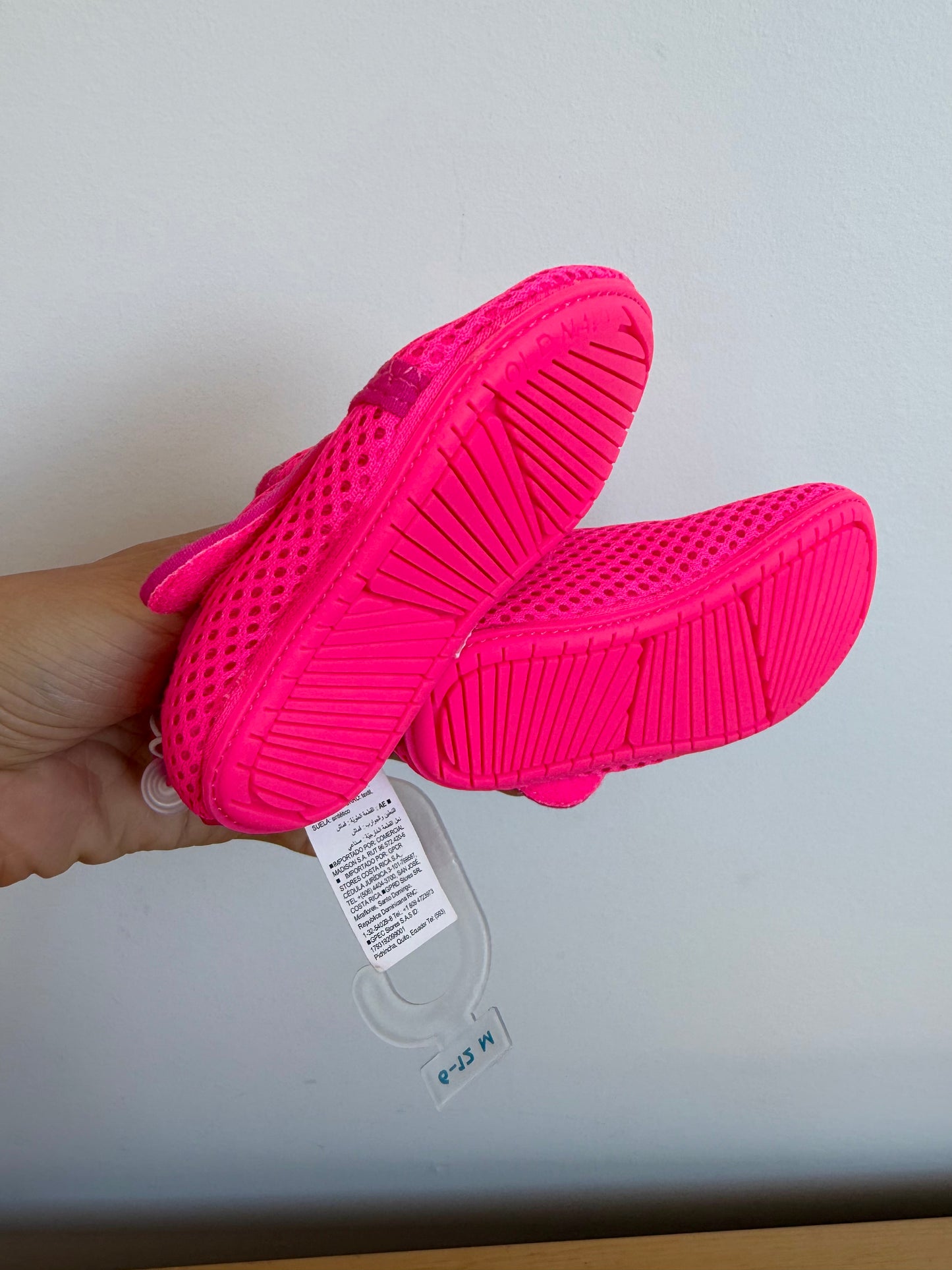 Pink Water Shoes (With tags) / 6-12m
