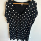 Thyme Viscose Polka Dot Top / XS