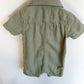 Olive Collared Romper / 6-12m