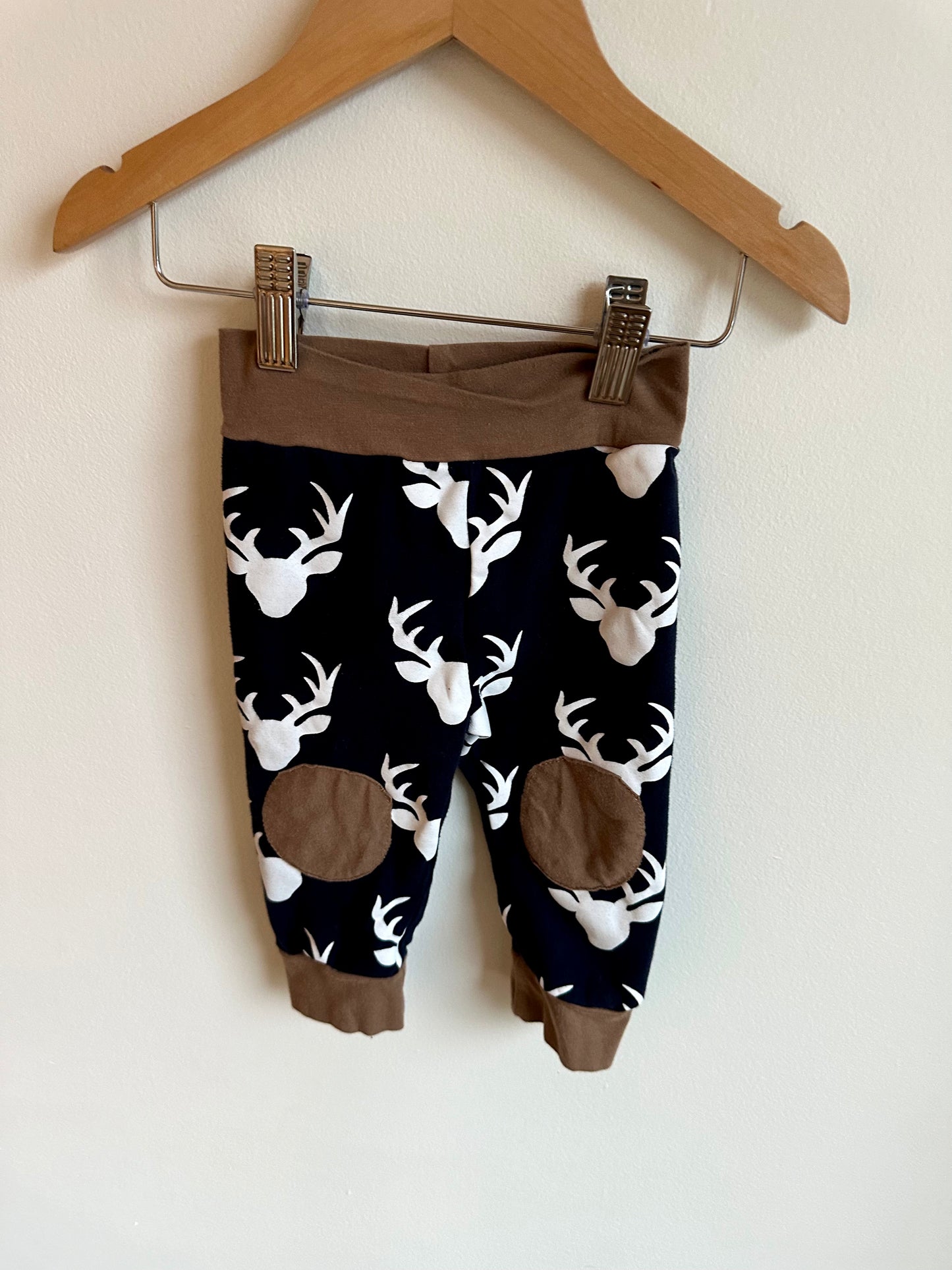 Deer Pants with Knee Patches / 12m