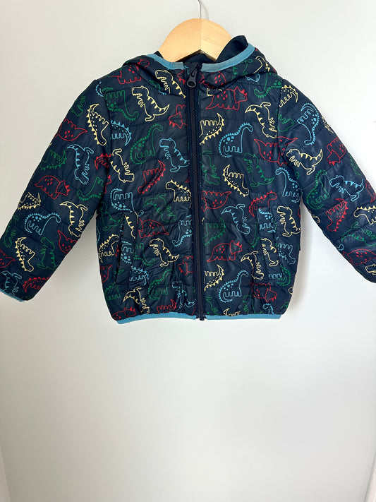Dino Puffer Jacket / 2T