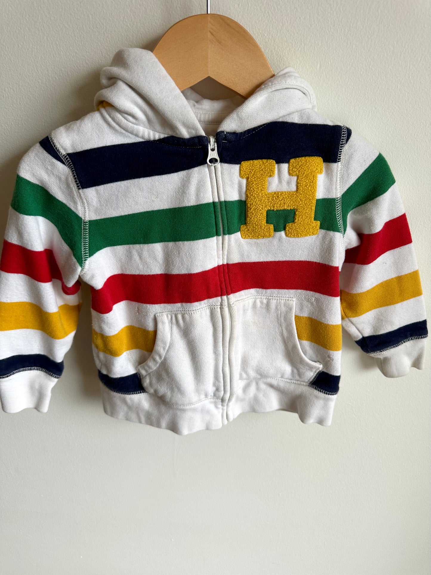 HBS Striped Hoodie / 18-24m