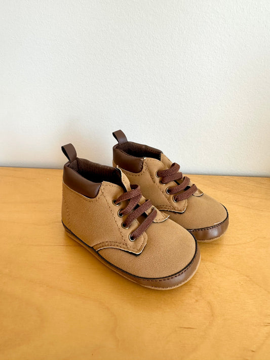 Tan Soft Sole Shoes / 3-6m?