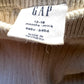 Gap Cream Ribbed Leggings / 12-18m