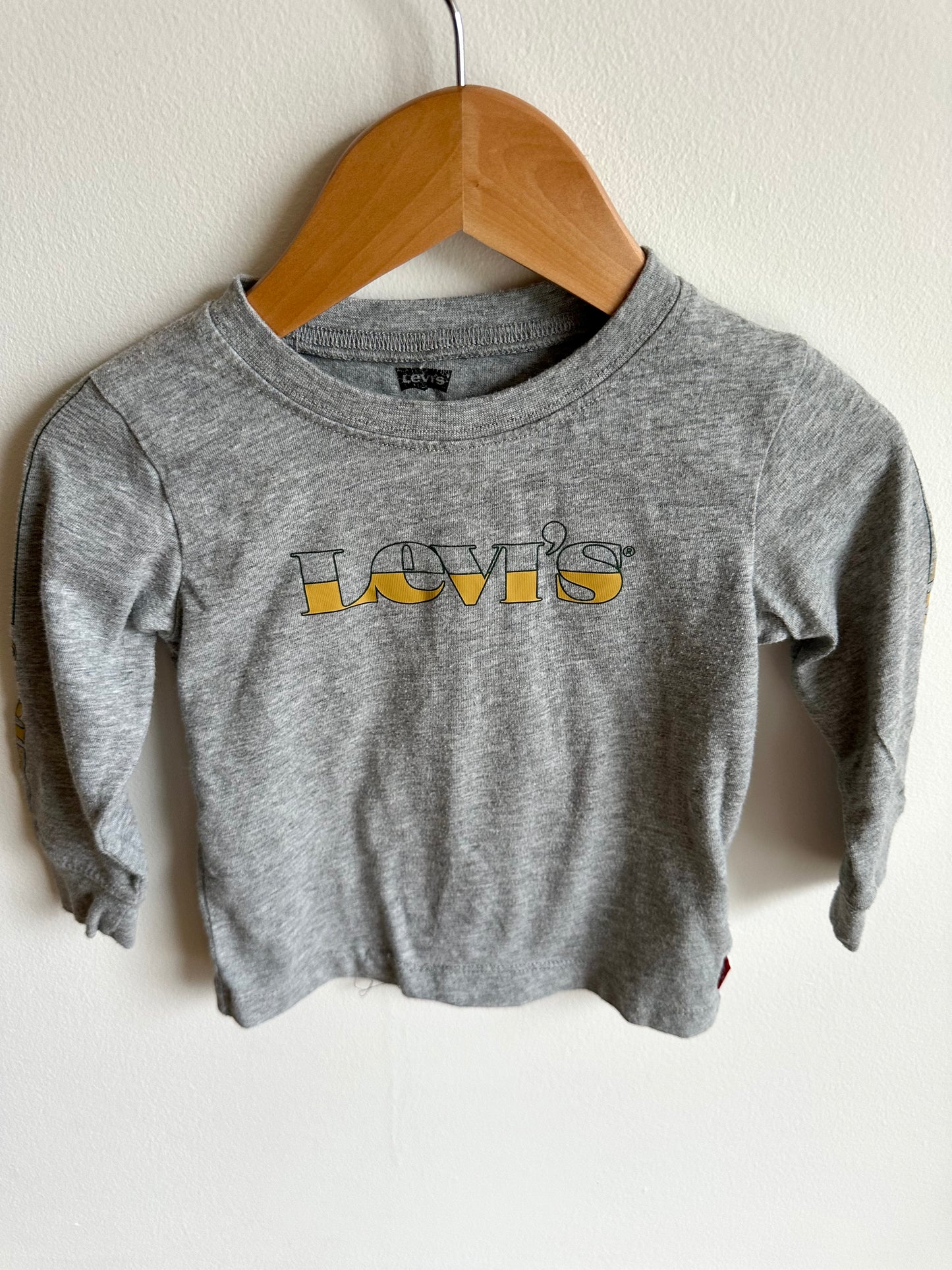 Levi Grey Long Sleeve / 18m