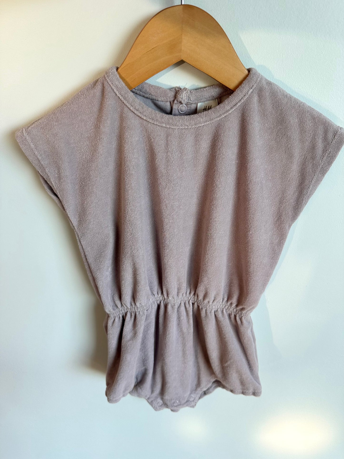 H&M Periwinkle Romper / 12-18m