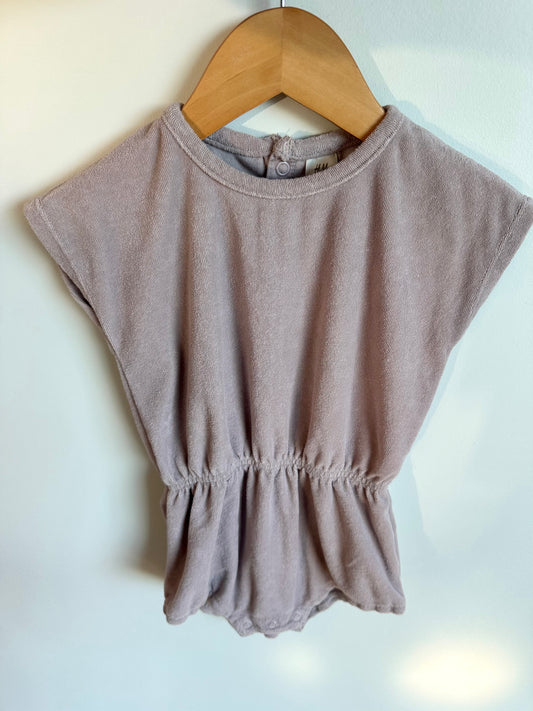 H&M Periwinkle Romper / 12-18m