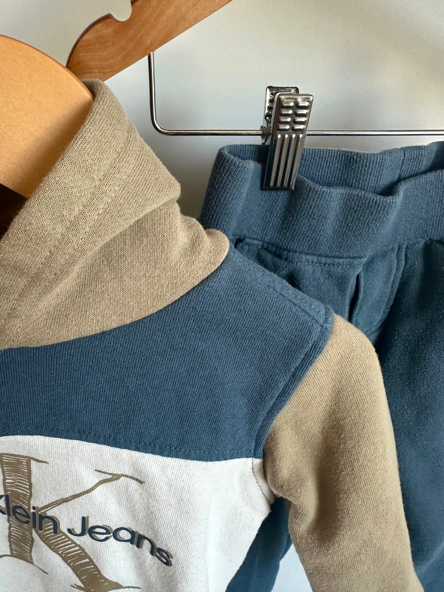 CK Hoodie + Joggers Set / 2T