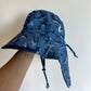 Jan & Jul White Sharks Hat / M (6-24m)