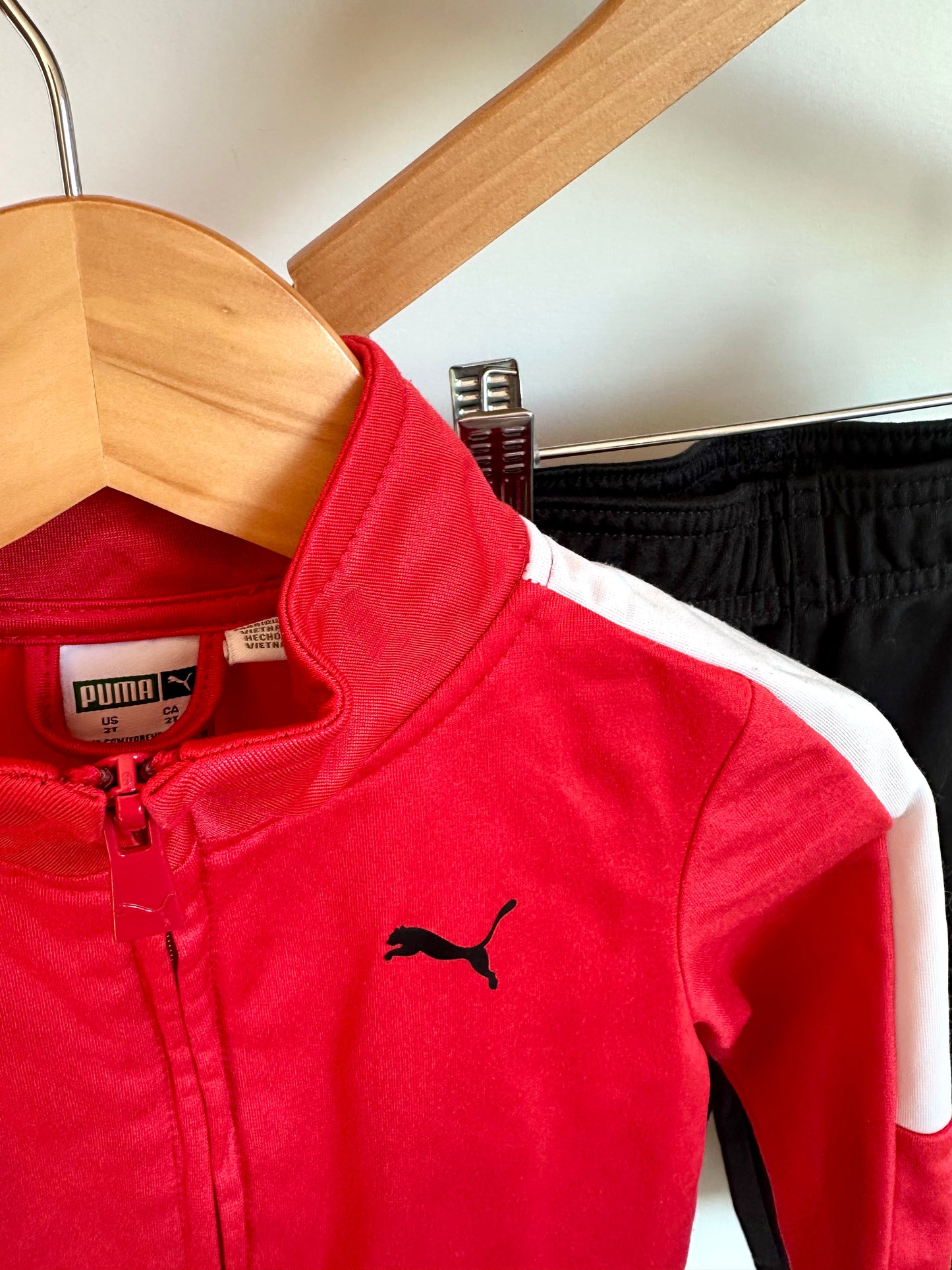 Puma Red Sweater + Pants Set / 2T