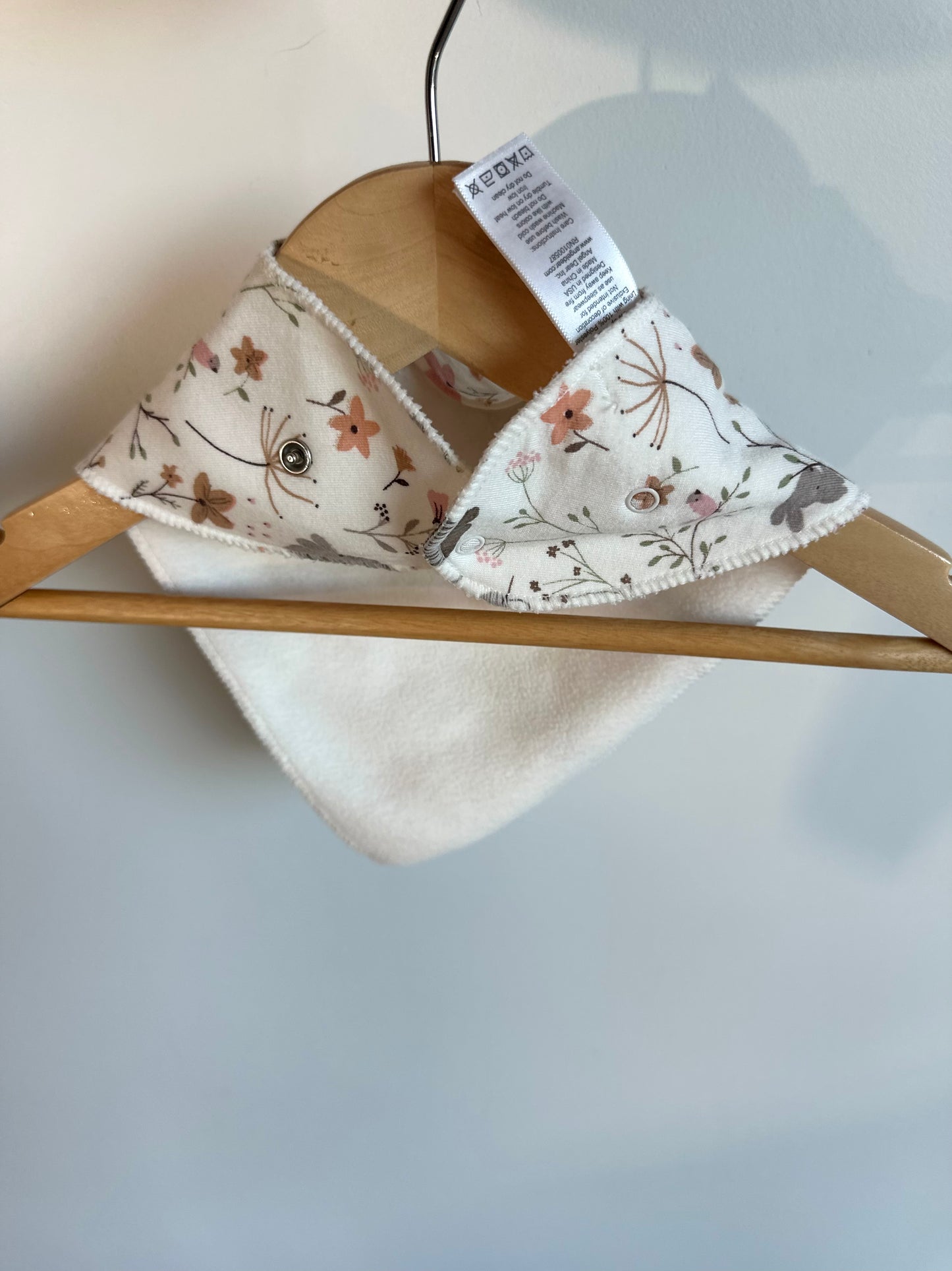 Bamboo Woodlands Triangle Bib