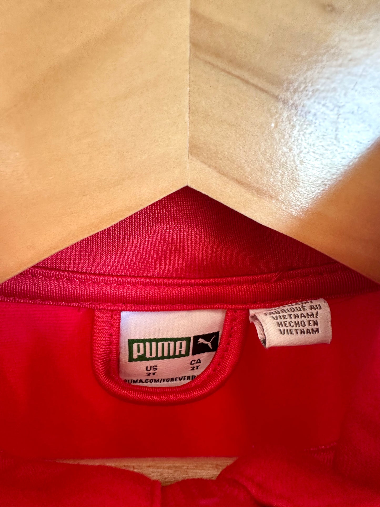 Puma Red Sweater + Pants Set / 2T