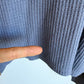 Slate Waffle Long Sleeve Top / 10-12 years