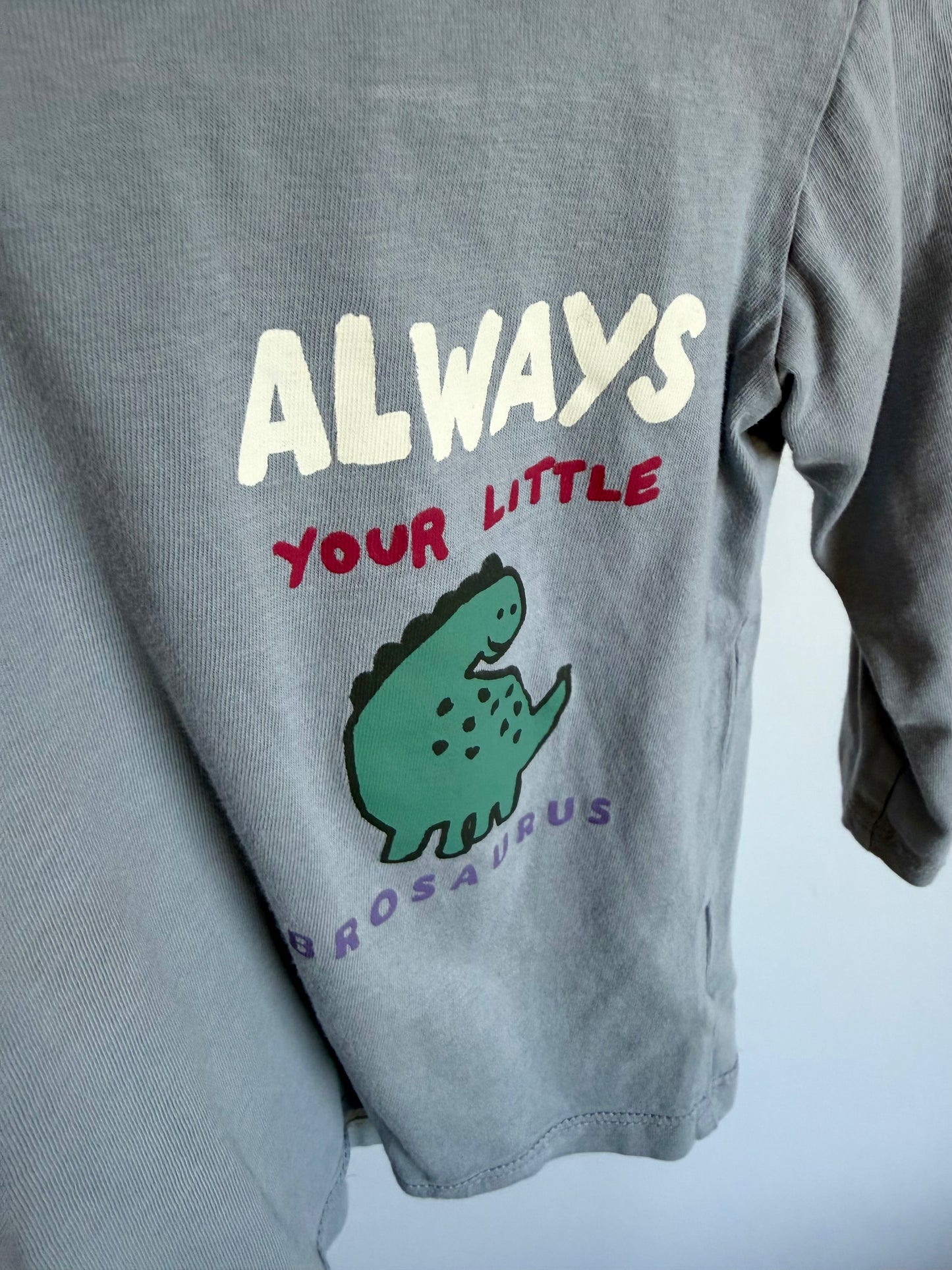Always Your Little Brosaurus Top / 12-18m