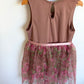 Sequin Rose Tulle Dress / 7 years?