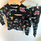 Black Snow Winter Pj Set / 18-24m